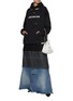 Figure View - Click To Enlarge - BALENCIAGA - Tiered Maxi Skirt