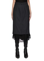 スカート Balenciaga Tweed Pencil Skirt BALENCIAGA TWEED PENCIL SKIRT☆国内発/関税込