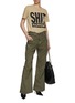 Figure View - Click To Enlarge - R13 - Wide Leg Cargo Pants