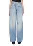 Main View - Click To Enlarge - R13 - Wideleg Crossover Light Washed Jeans
