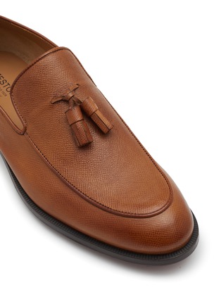 Detail View - Click To Enlarge - TESTONI - Trento Leather Loafers