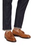Figure View - Click To Enlarge - TESTONI - Trento Leather Loafers