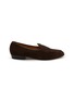 Main View - Click To Enlarge - BAUDOIN & LANGE - Sagan Ginkgo Suede Loafers
