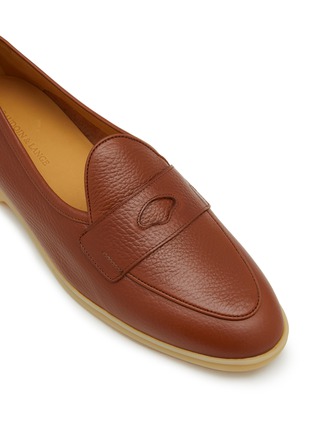 Detail View - Click To Enlarge - BAUDOIN & LANGE - Stride Leather Loafers