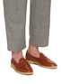Figure View - Click To Enlarge - BAUDOIN & LANGE - Stride Leather Loafers