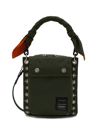 Main View - Click To Enlarge - TOGA ARCHIVES X PORTER - Stud Embellished Crossbody Pouch