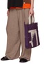Figure View - Click To Enlarge - KOLOR BEACON BAGS - Cotton Tote Bag