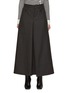 Main View - Click To Enlarge - MO&CO. - Flared Denim Maxi Skirt