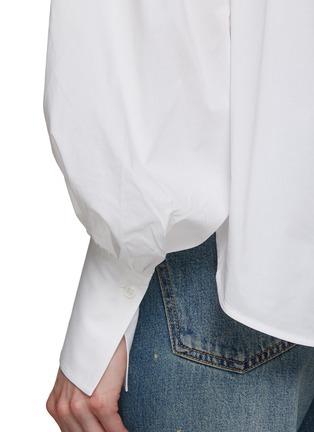 Detail View - Click To Enlarge - MO&CO. - Tied Cuff Shirt