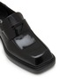 Detail View - Click To Enlarge - PRADA - Fender Leather Loafers