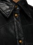  - JACQUES WEI - Textured Leather Shacket