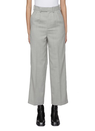 Main View - Click To Enlarge - JACQUES WEI - Draped Suit Pants