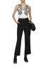 Figure View - Click To Enlarge - JACQUES WEI - Draped Suit Pants