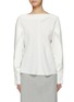 Main View - Click To Enlarge - JACQUES WEI - Cut Out Detail Blouse
