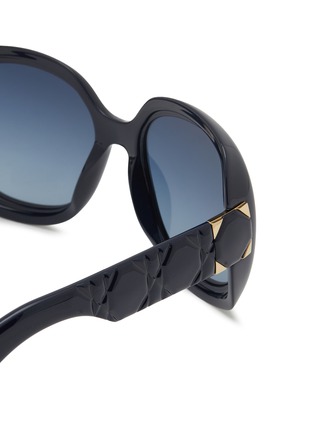 Detail View - Click To Enlarge - DIOR - Lady 95.22 R2I Acetate Square Sunglasses
