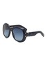 Main View - Click To Enlarge - DIOR - Lady 95.22 R2I Acetate Square Sunglasses