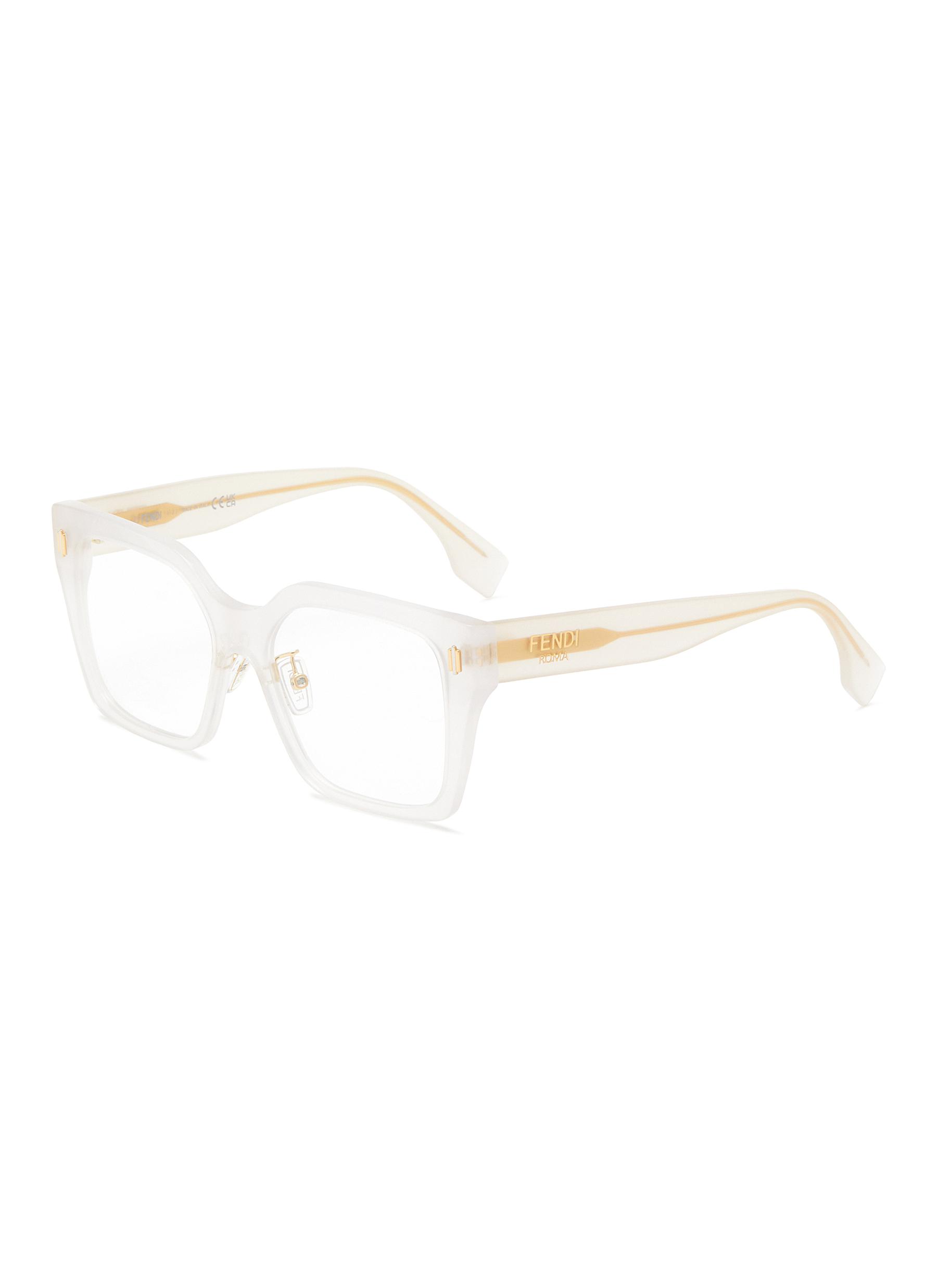 Fendi white discount glasses