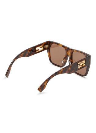 Figure View - Click To Enlarge - FENDI - Acetate Square Sunglasses