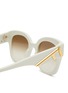 Detail View - Click To Enlarge - FENDI - Acetate Soft Cat Eye Sunglasses