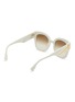 Figure View - Click To Enlarge - FENDI - Acetate Soft Cat Eye Sunglasses