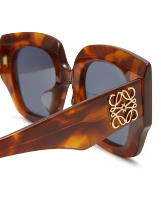 Detail View - Click To Enlarge - LOEWE - Acetate Square Sunglasses