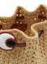 Detail View - Click To Enlarge - ANYA HINDMARCH - Goldfish Raffia Crossbody Bag