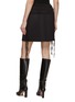 Back View - Click To Enlarge - HELMUT LANG - Triple Drawstring Pleated Skirt