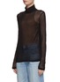 Front View - Click To Enlarge - HELMUT LANG - Two Way Turtleneck Top