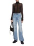Figure View - Click To Enlarge - HELMUT LANG - Two Way Turtleneck Top