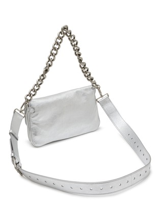 Detail View - Click To Enlarge - BALENCIAGA - Small BB Soft Leather Flap Bag