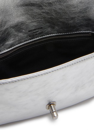Detail View - Click To Enlarge - BALENCIAGA - Small BB Soft Leather Flap Bag