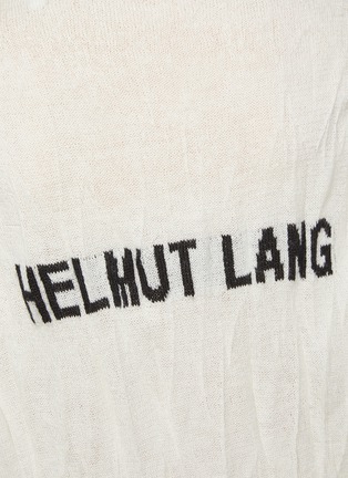  - HELMUT LANG - Crushed Cap Sleeve T-Shirt