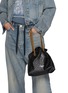 Figure View - Click To Enlarge - BALENCIAGA - Small Crush Leather Tote Bag