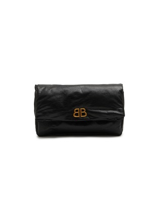 Main View - Click To Enlarge - BALENCIAGA - Monaco Leather Clutch Bag