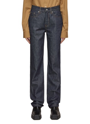 Main View - Click To Enlarge - HELMUT LANG - Mid Rise Slim Jeans