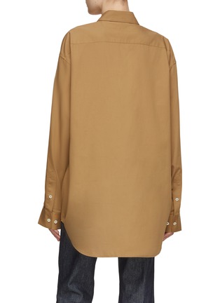 Back View - Click To Enlarge - HELMUT LANG - Oversized Shirt