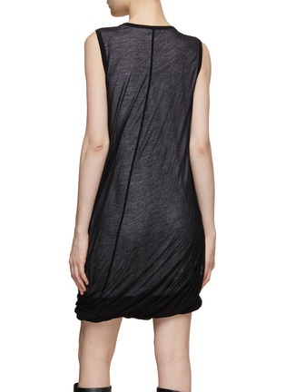 Back View - Click To Enlarge - HELMUT LANG - Jersey Knit Bubble Dress