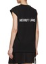 Back View - Click To Enlarge - HELMUT LANG - Logo Crewneck Cotton Muscle Tank