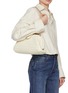 Figure View - Click To Enlarge - BOTTEGA VENETA - Small Lauren 80 Intrecciato Leather Cluch