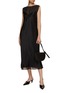Figure View - Click To Enlarge - VINCE - Chiffon Layered Slip Dress