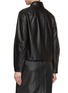 Back View - Click To Enlarge - VINCE - Zip Front Leather Jacket