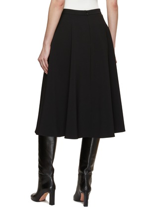 Back View - Click To Enlarge - THEORY - Full Round Midi Skirt