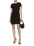 Figure View - Click To Enlarge - THEORY - Mini Tunic Bicolour Dress