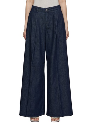 Main View - Click To Enlarge - THEORY - Pleated Wide Pants
