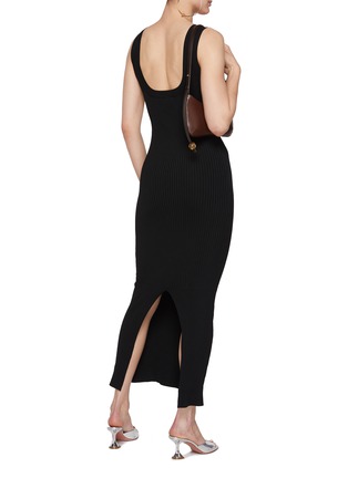 Figure View - Click To Enlarge - GOOD AMERICAN - Ribbed Scoop Back Midi Dress