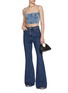 Figure View - Click To Enlarge - GOOD AMERICAN - Sculpt Denim Bustier