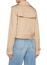 Back View - Click To Enlarge - GOOD AMERICAN - Chino Cropped Trench Coat