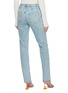 Back View - Click To Enlarge - GOOD AMERICAN - Good Icon Light Washed Jeans