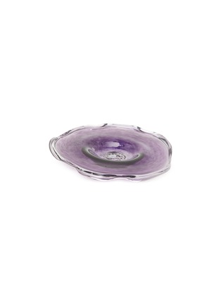 Main View - Click To Enlarge - COMPLETEDWORKS - Pond Recycled Glass Side Plate — Lilac