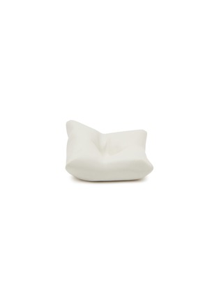 Main View - Click To Enlarge - COMPLETEDWORKS - Bumped II Small Ceramic Cushion — Matte White